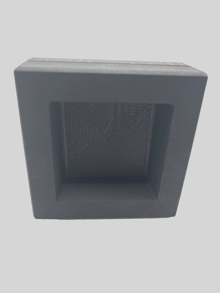 30 oz Square Graphite Gold Ingot Mold for Gold & Silver Casting