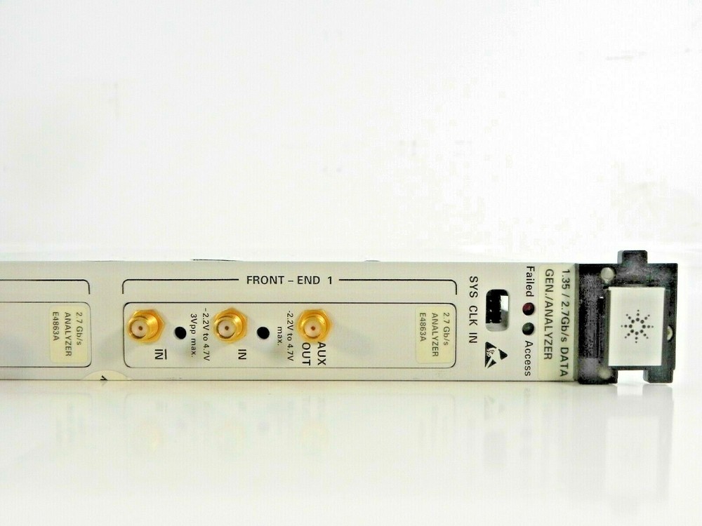 Keysight E4861A Data Generator Analyzer with (2) E4863A's
