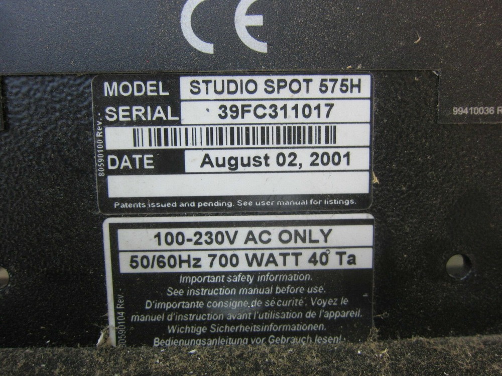 High end Studio 575 Right side Yoke