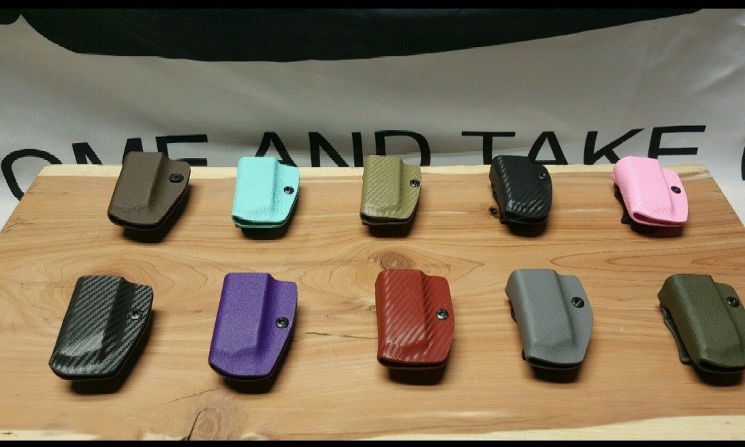 Kydex Magazine Pouch for Glock 43X / Glock 48 *** G48 ***Free Shipping***BLK***