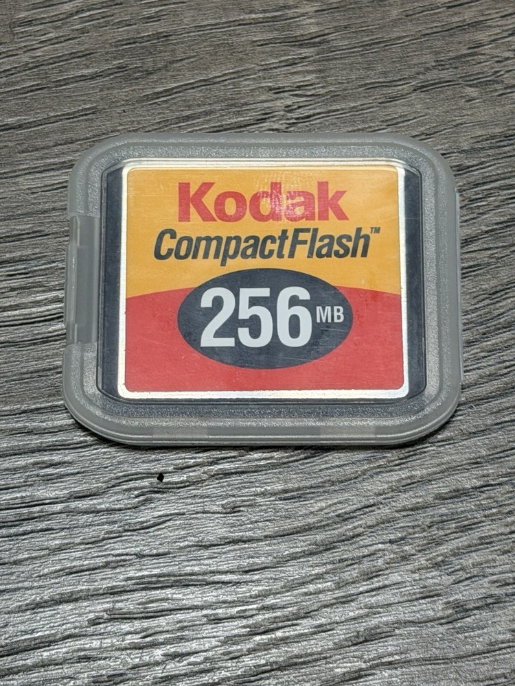 Kodak Compact Flash 256MB w/ Case