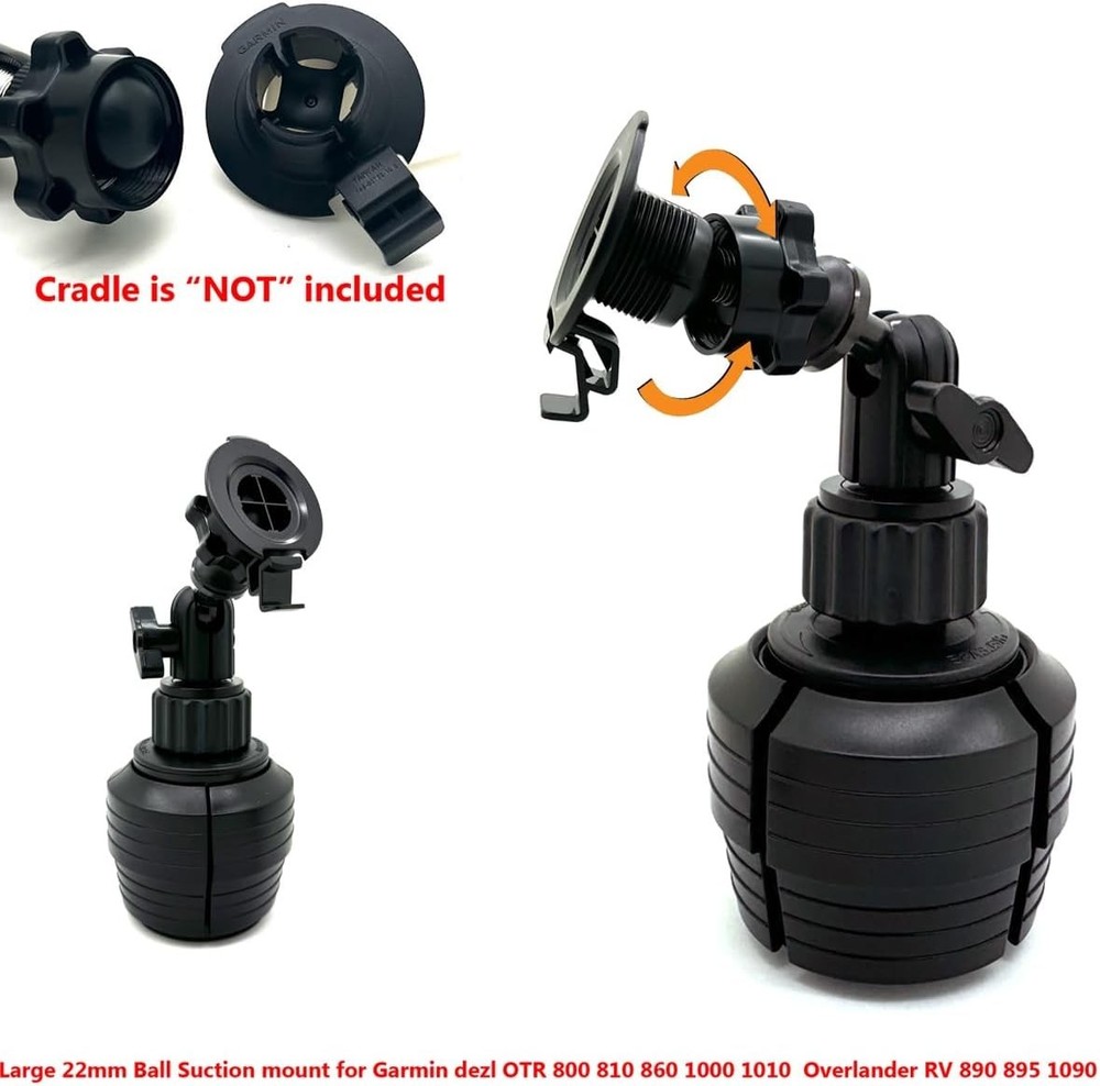 Universal Cup Holder Mount for Garmin Devices