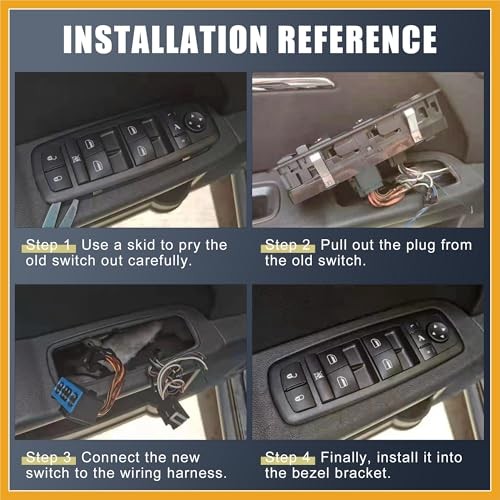 Front Left Car Power Window Control Master Driver Control Switch for Skoda