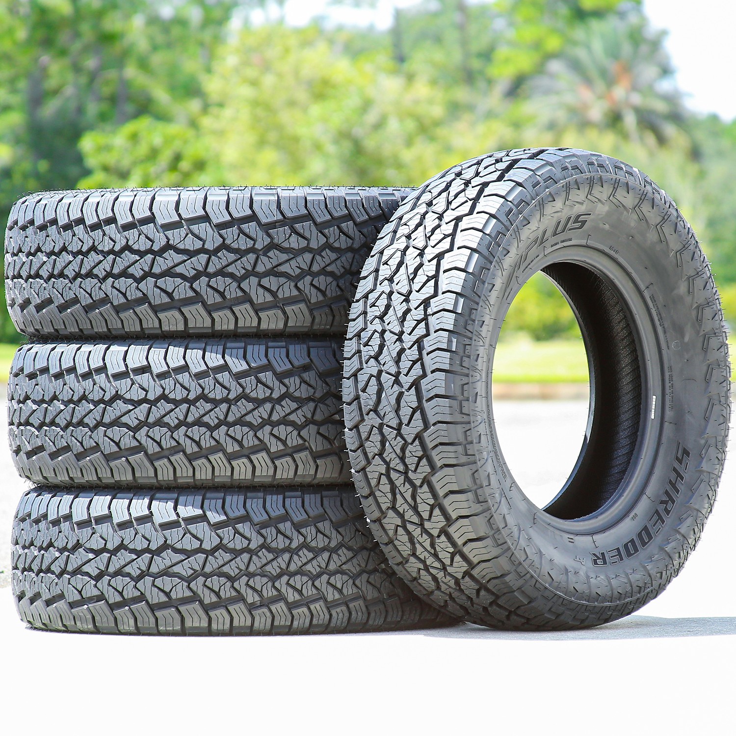 4 Tires Aplus Shredder AT 245/75R16 111T A/T All Terrain