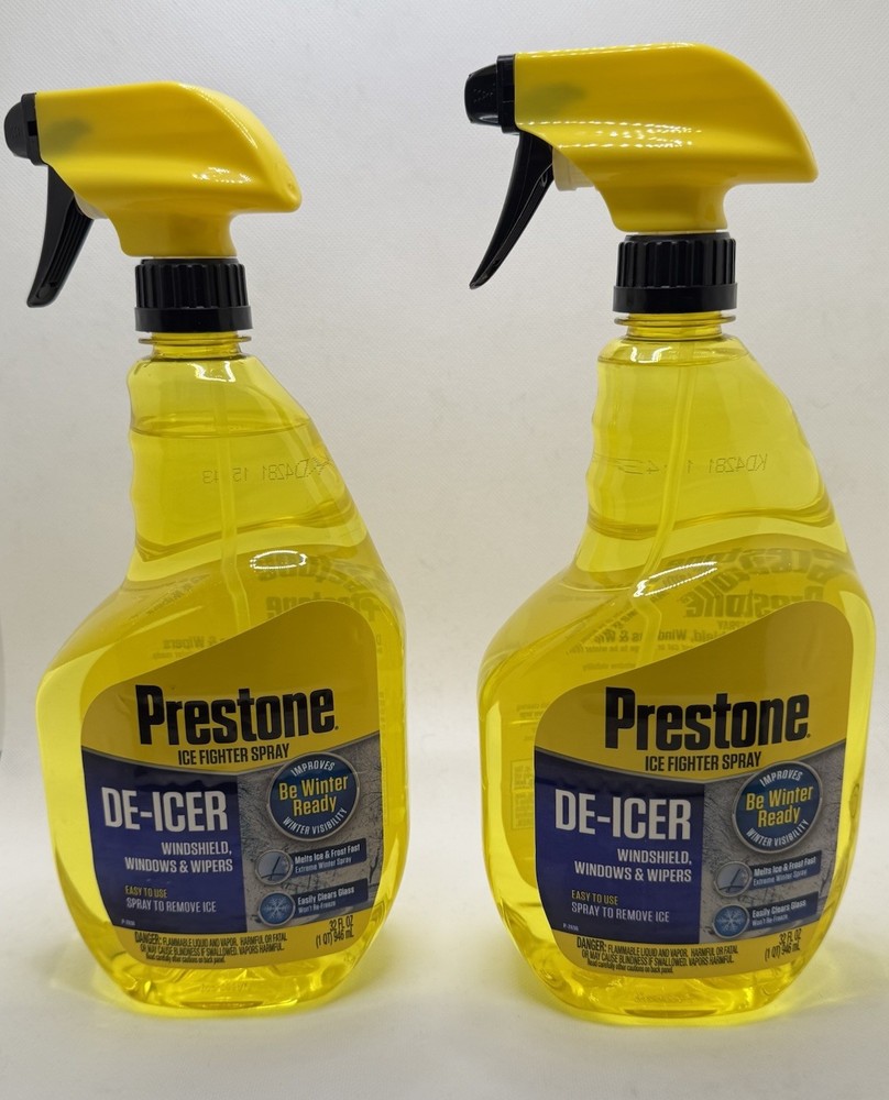 Prestone Trigger Spray Windshield De-Icer 32oz, 2 Pack