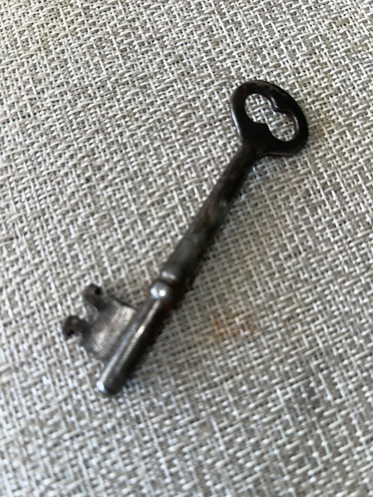 Antique Corbin Mortise Lock Skeleton Key Marked S24