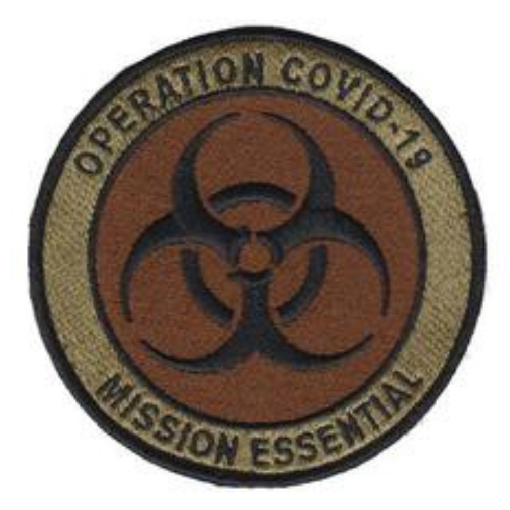 Mission Essential OCP Operation COVID-19 Patch - Brown