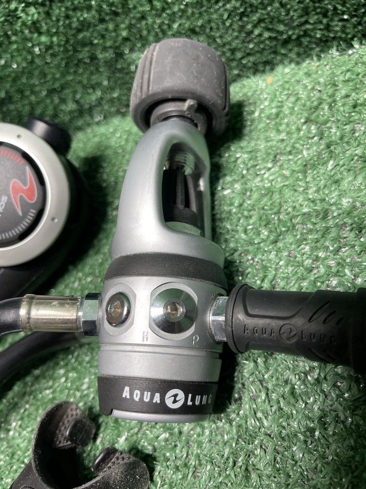 AquaLung Kronos Supreme 1st &2nd Stage Dive RegulatorAir Source Inflator Octupus