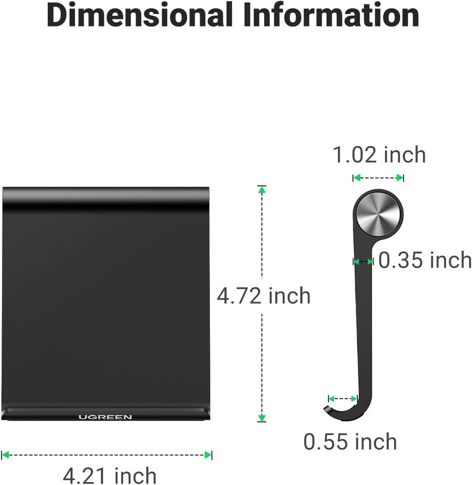 Tablet Stand Holder Adjustable Portable Desktop Dock Office Compatible with i...