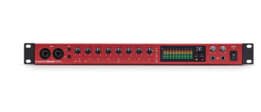 Focusrite Clarett+ 8Pre Rack Mountable USB-C Audio Interface