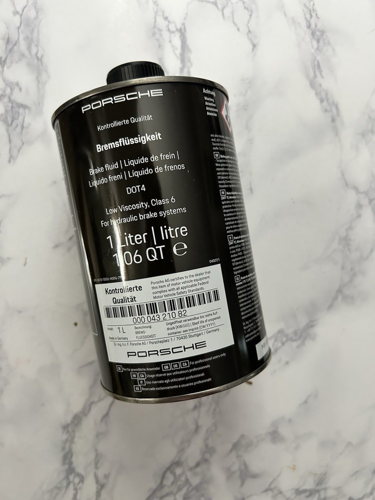 Porsche Break Fluid