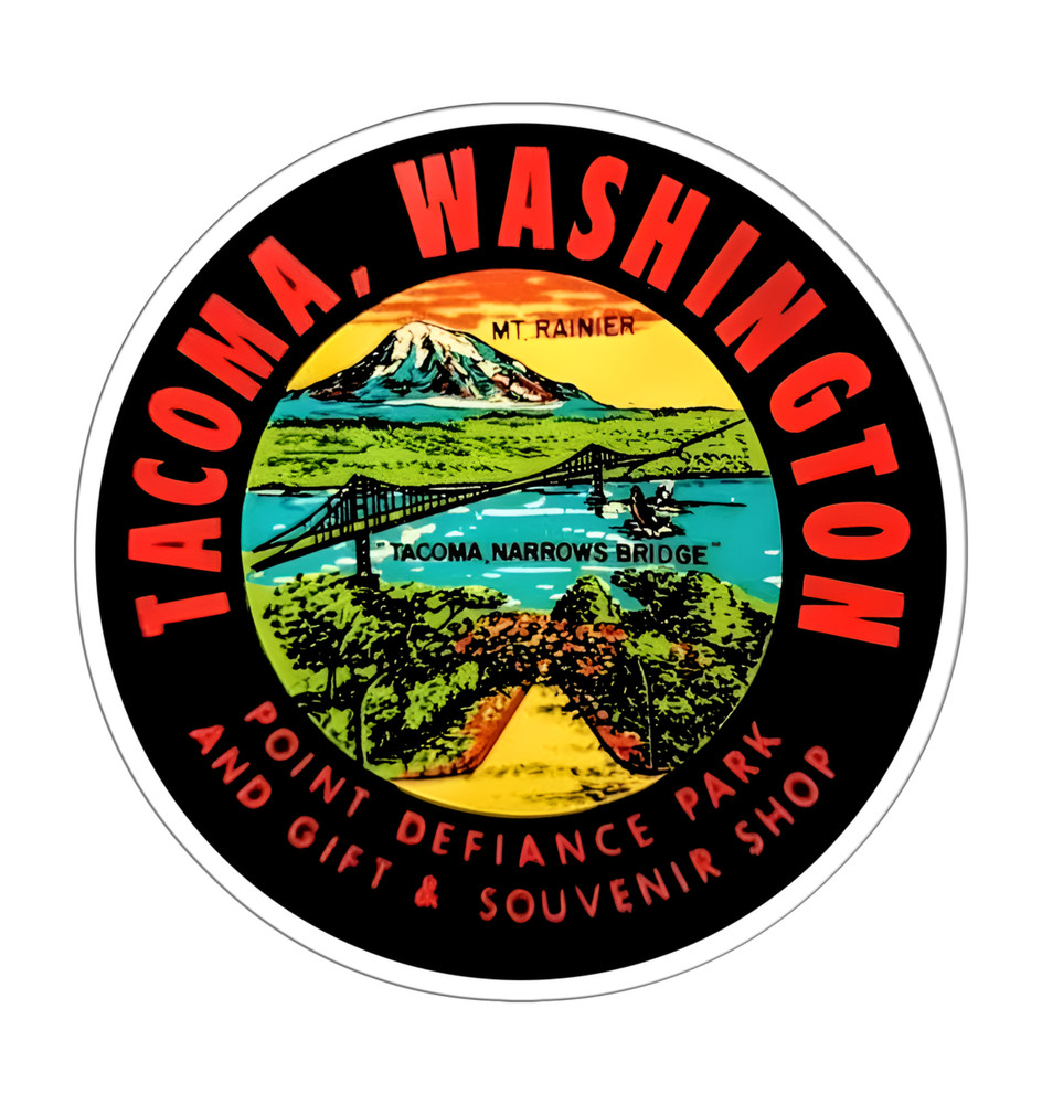 Tacoma Washington Sticker Decal