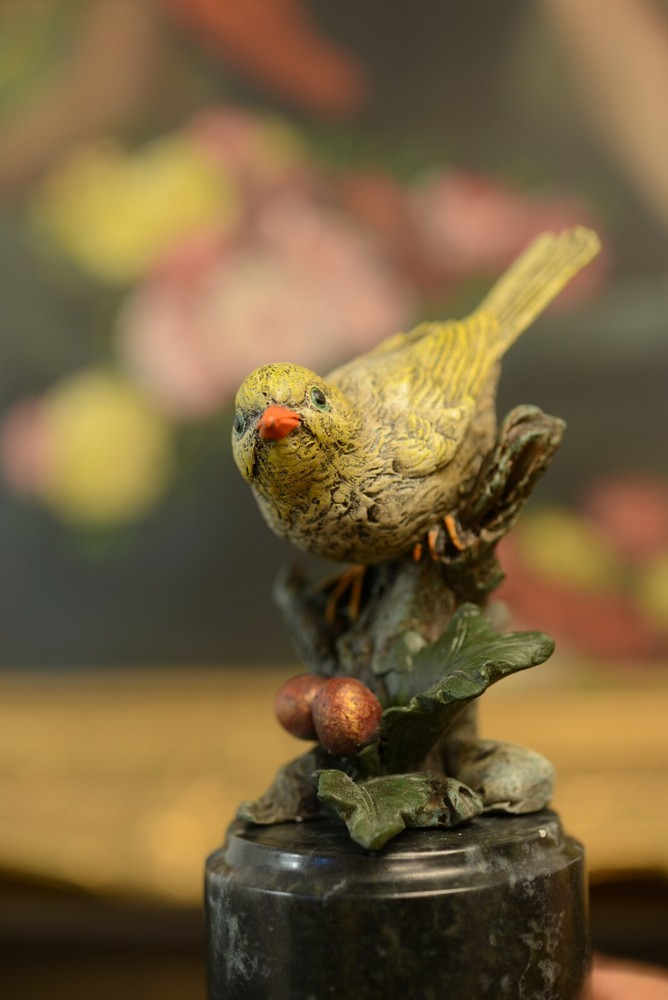 MILO BRONZE STATUE SCULPTURE BIRD STATUE