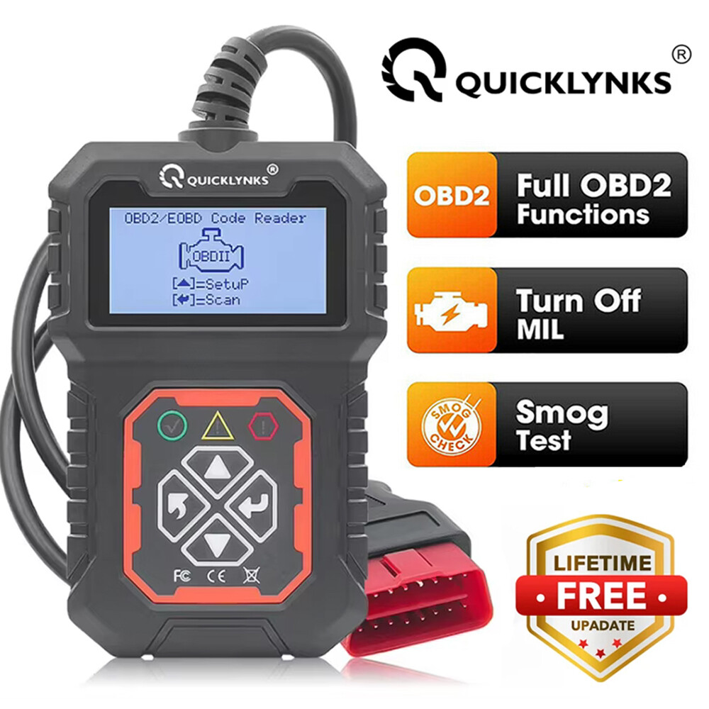QUICKLYNKS T31 Car Engine Fault Code Reader OBD2 Scanner Engine Diagnostic Tool