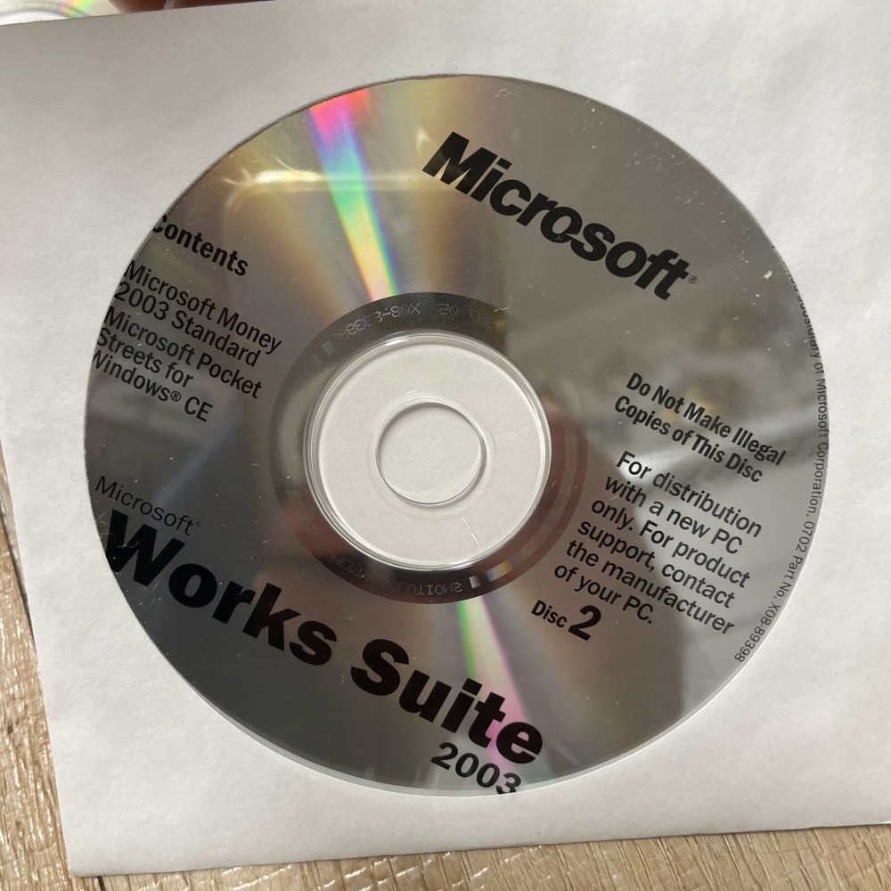 Microsoft Works Suite 2003 (Retail) (1 User/s) - Full Version for Windows