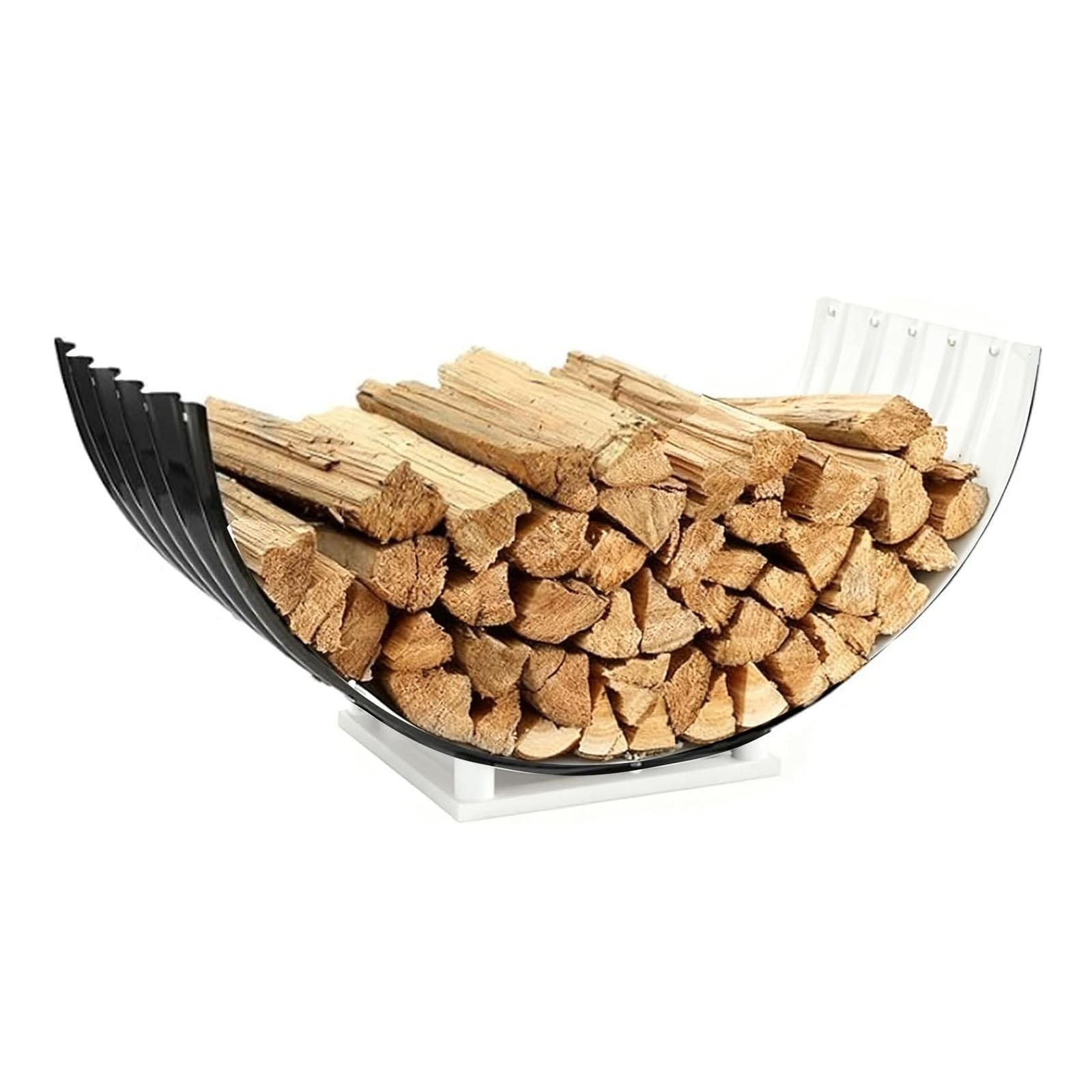 36" Round Galvanized Steel Fire Ring Pit for Backyard, Camping, Bonfire