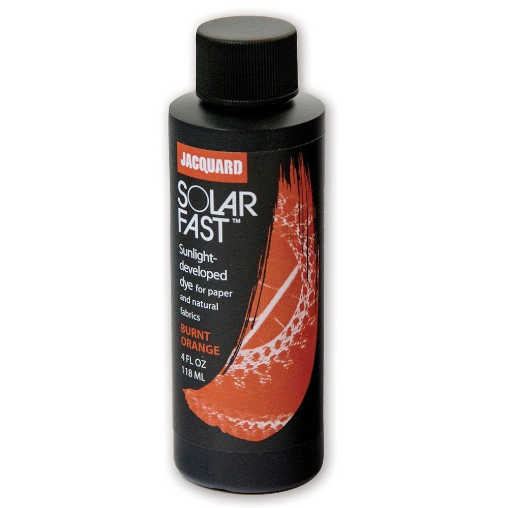 Jacquard Solarfast Dye - 8Oz - Burnt Orange - Create Remarkably Kitchen