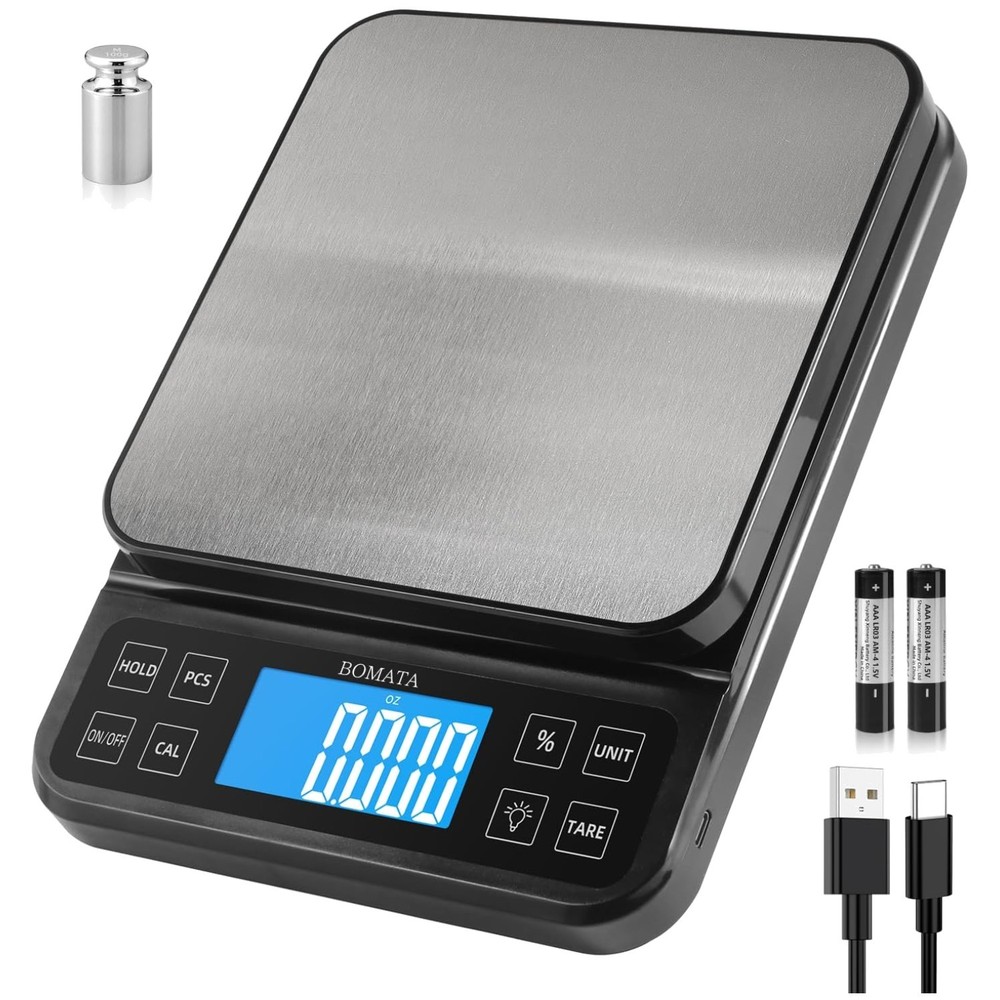 Precision Baking Scale with % Function, LCD Display