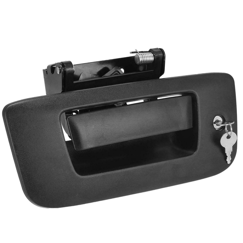 Tailgate Handle Kit, Tail Gate Bezel Lock For 07-14 Chevy Silverado GMC Sierra