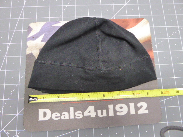 SERIUS INNOVATION Junior BLACK Insulation Ski Hat Excellent Pre Owned Condition