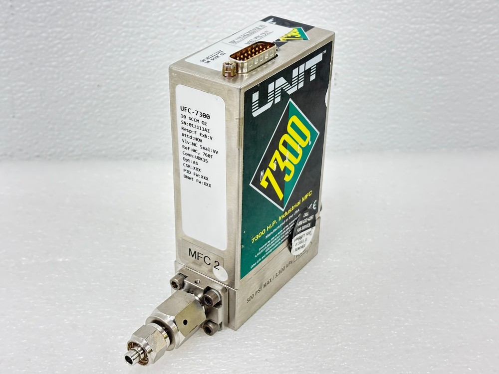 USED| Celerity / Unit UFC-7300 7300 Series High Performance Mass Flow Controller