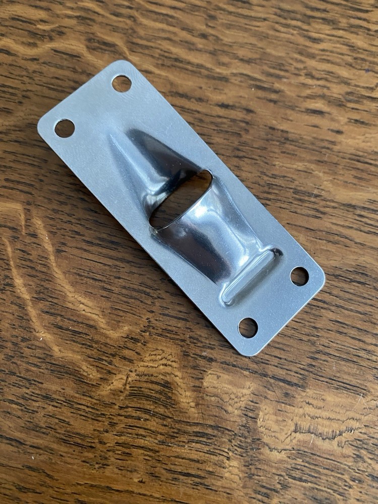 EXIT PLATE Small Stainless Steel Mast Mount Plate