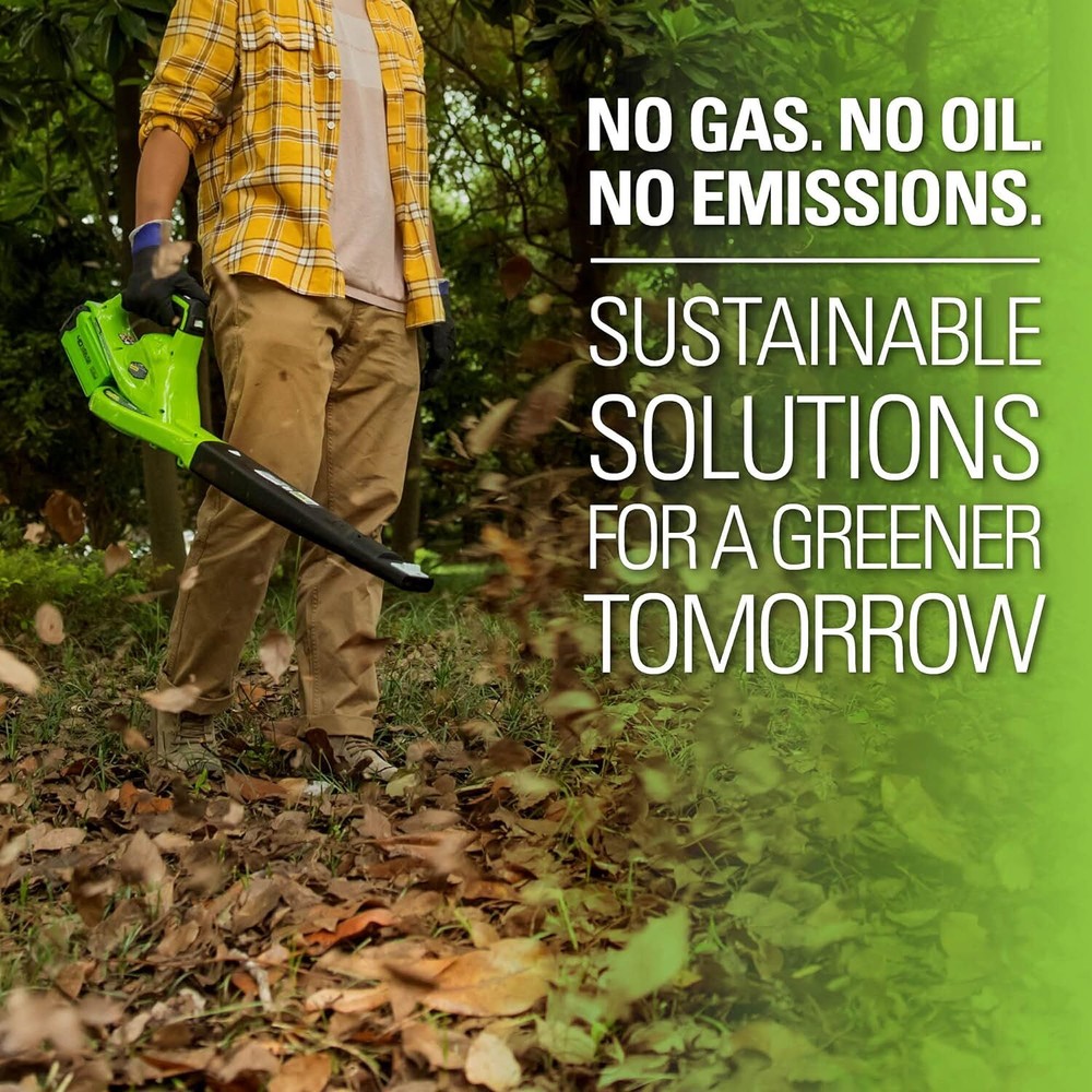 Greenworks 40V 150 MPH Variable Speed Leaf Cordless Blower Tool Only-no battery