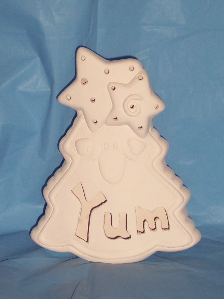 Ceramic Bisque ~Ready to Paint~ Gingerbread Scene