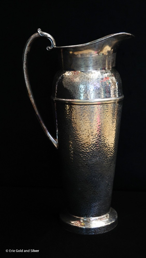 Bernard Rice's Sons inc Apollo e.p.n.s. Pitcher & Cups 2x