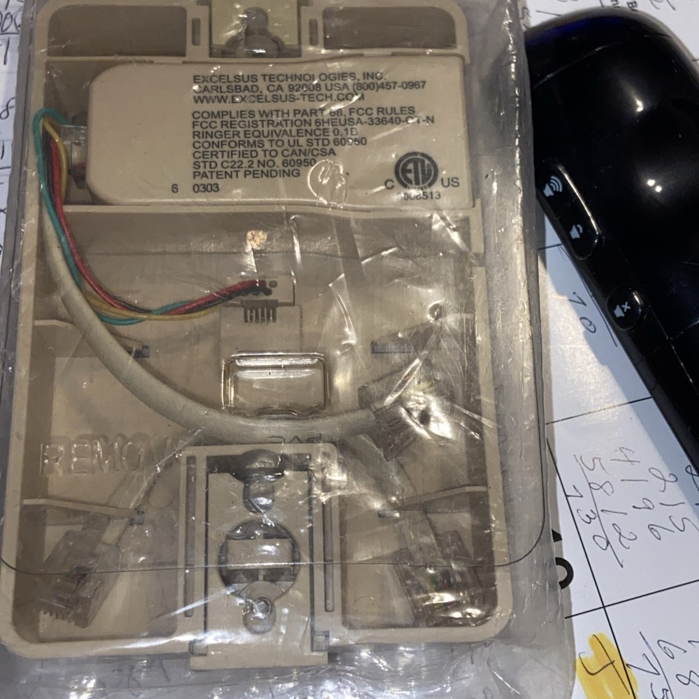 EXCELSUS TECHNOLOGIES, Inc. DSL FILTER