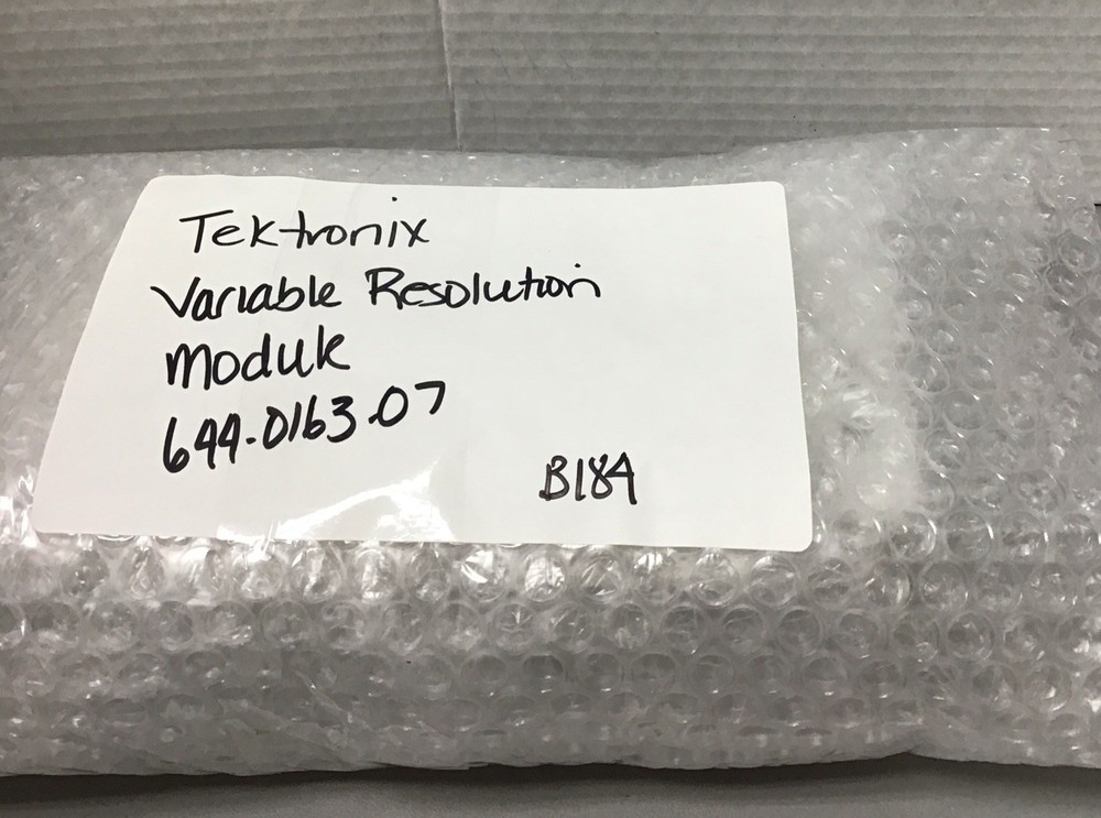 Tektronix Variable Resolution Module 644-0163-07 for 492 Spectrum Analyzer (B184