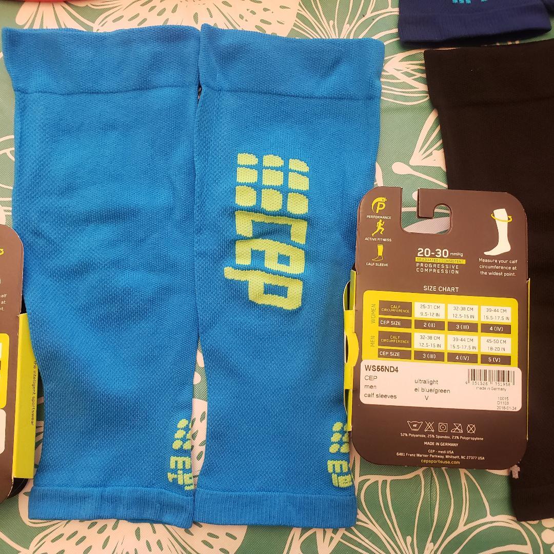 CEP Men's Pro+ Calf Compression Sleeves Performance Crossfit Pick Color & Size