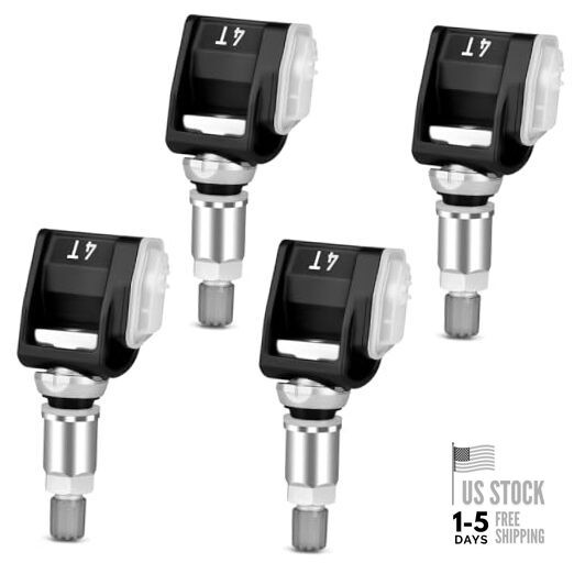 4PCS Pre-Programmed TPMS Sensor Compatible with Chevy & GMC - Silverado 2022