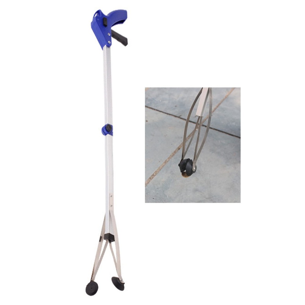 Foldable Reacher Grabber Tool,Long 32" Foldable Extender Gripper Tool, Suctio...