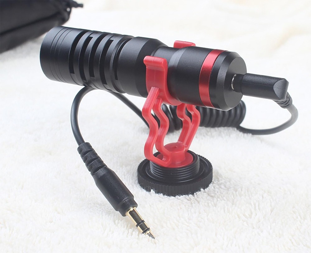 2 PCS External Video Microphone Shock Mount for SLR Camera, Vlog, Live Interview