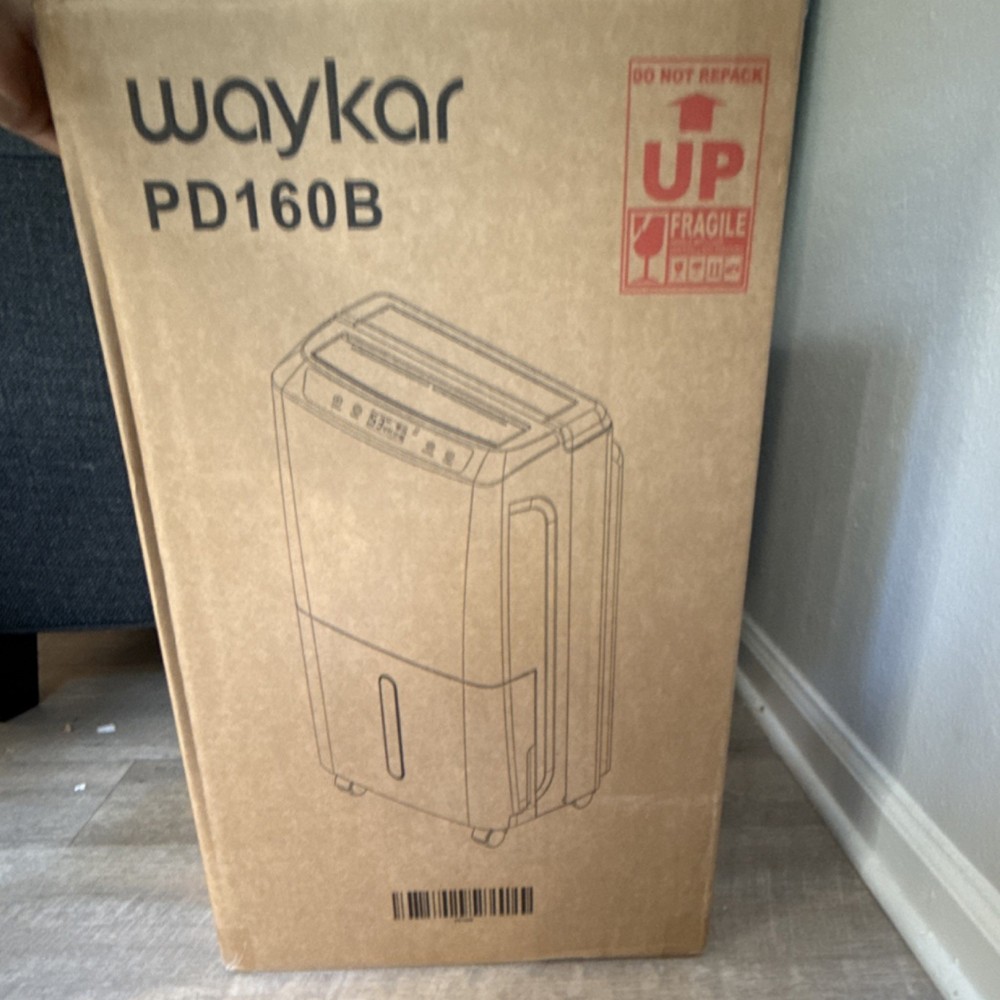 Waykar PD160B Console Dehumidifier, Model PD160B, MPN PD160B