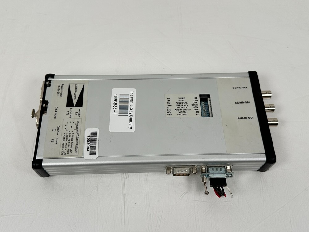 Camera Corps Version 5.0 9-18v DC Interface Box