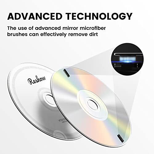 Laser Lens Disc Cleaning Kit for CD VCD DVD with Microfiber Cloth and Solution