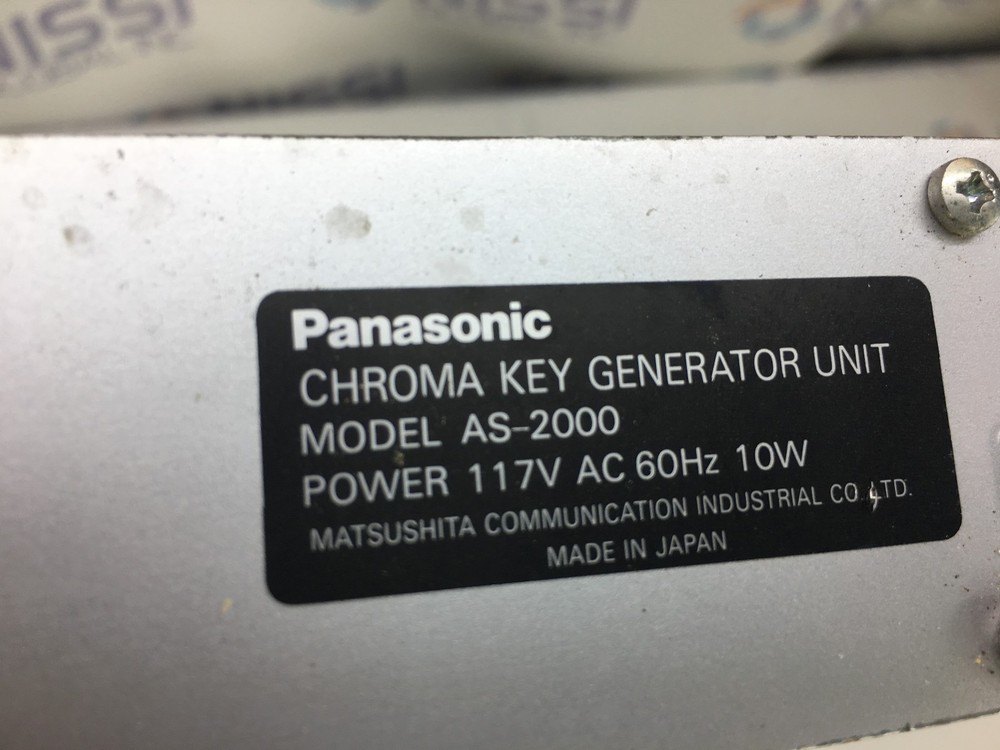 Panasonic AS-2000 Chroma Key Generator Unit