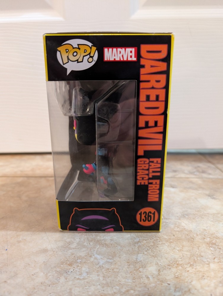 Funko Pop! Vinyl: Marvel - Daredevil Fall From Grace (Black Light) Target Exclus