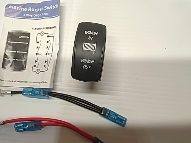 Switch, Winch In/Out - ---- AMAZON NOS