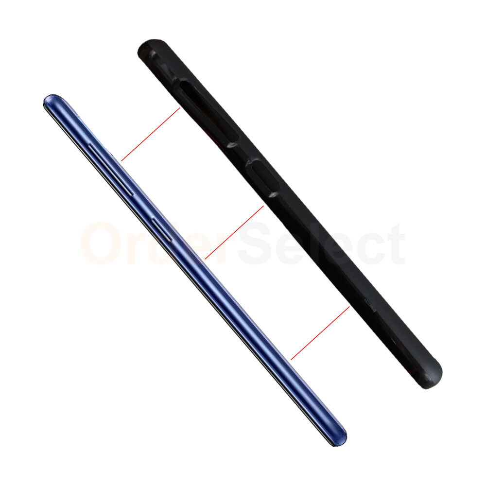 Slim Shockproof Case BLACK+LCD HD Screen Protector for Samsung Galaxy A10e