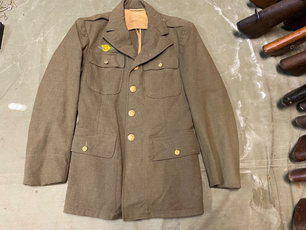 ORIGINAL WWII US ARMY M1938 CLASS A DRESS JACKET-SIZE 37R SMALL