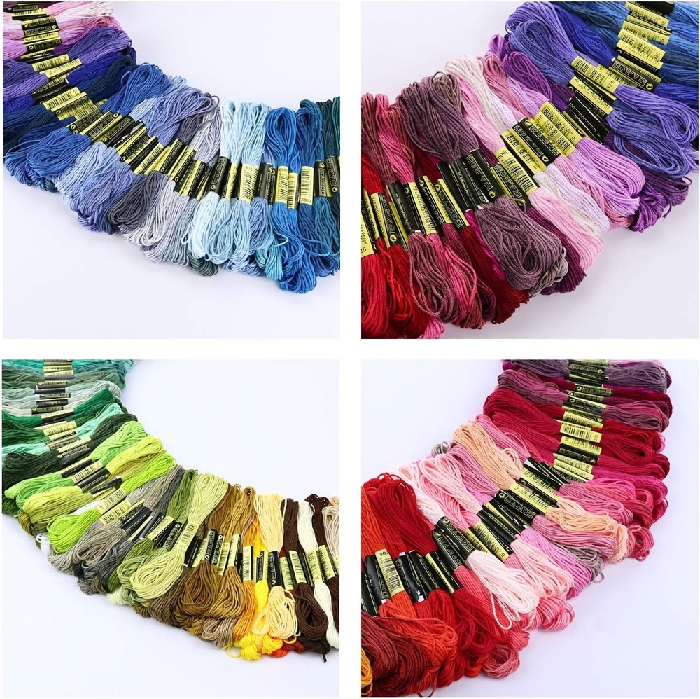 Comprehensive Sewing Thread Collection - 360 Colors