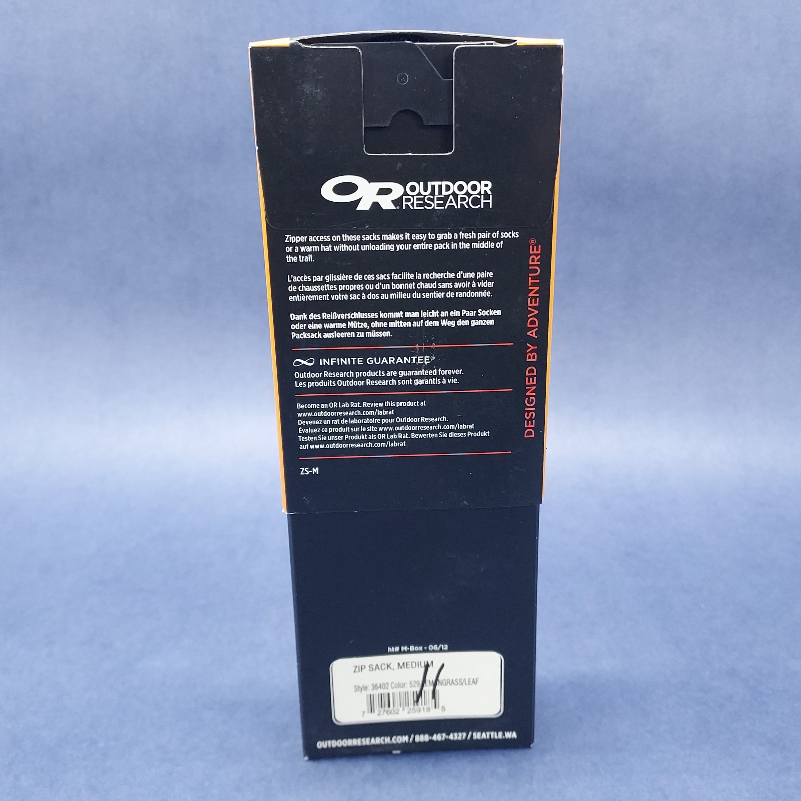 OUTDOOR RESEARCH Zip Sack Medium Lemongrass/leaf Green