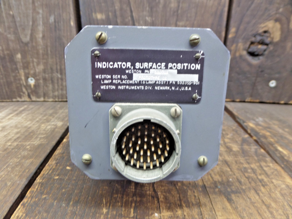 Weston Indicator Surface Position 520702 Aircraft Prototype 02 *NOT TESTED AS-IS