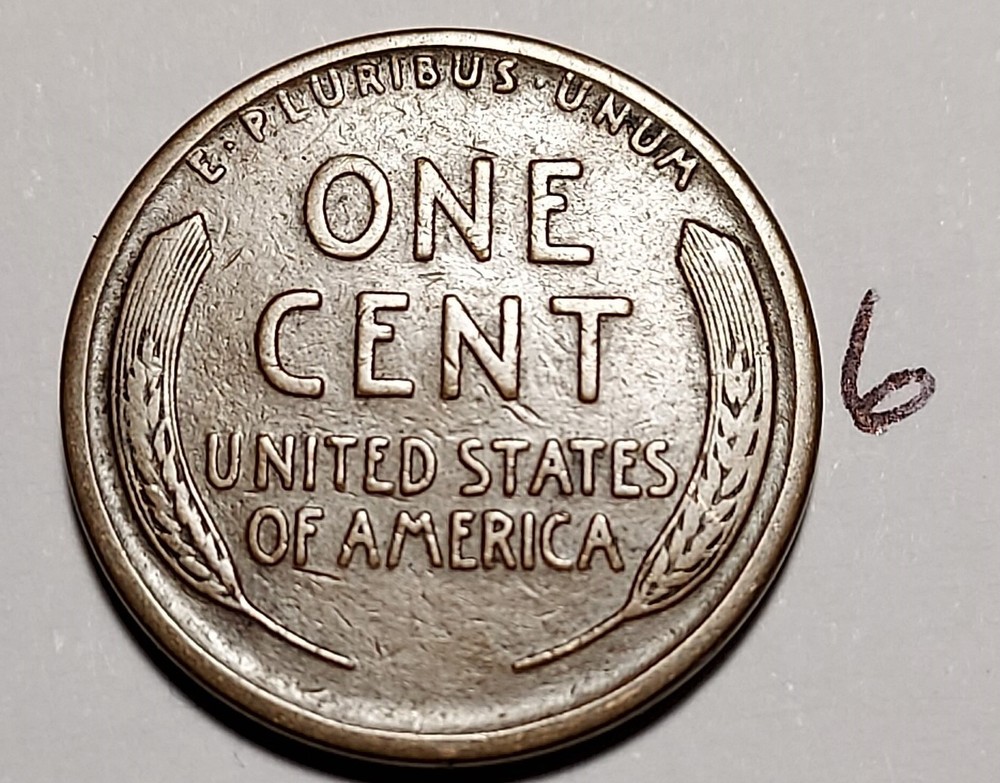 1919-S Lincoln Wheat Cent #6