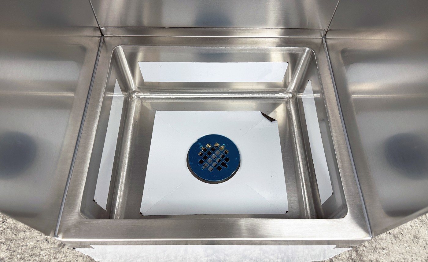 NEW Commercial Hand Sink w/ Faucet and Mop Sink Combo Stainless Steel NSF