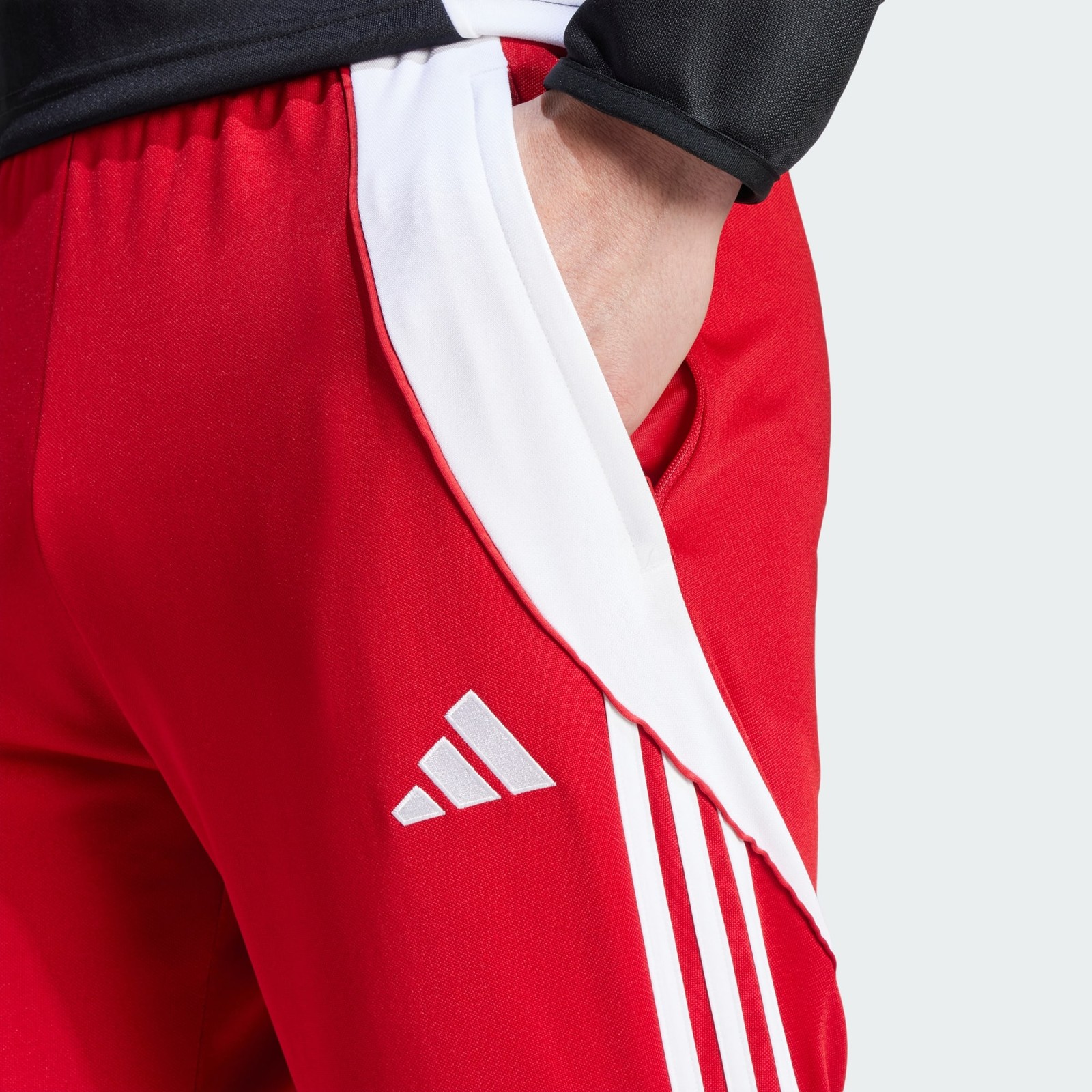 Adidas Tiro 24 Red Zip Pocket Training Track Pants MSRP $50