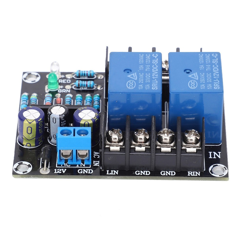 Speaker Protection Board DualChannel Voltage Regulator Delay Module AC1215V
